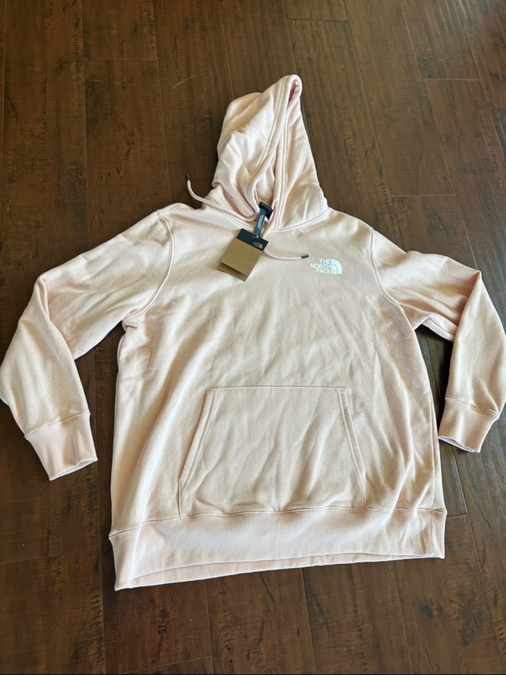 The North Face Pale Pink Hooded Pullover